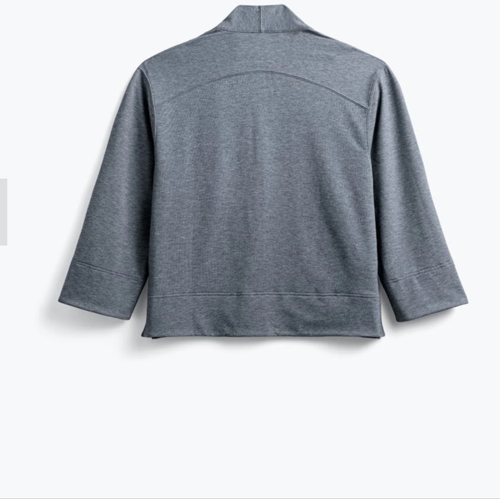Ministry Of Supply Fusion Terry Wool Heathered Gray, Nwt,L — image 3 of 8
